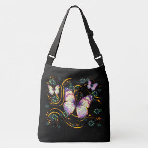 Butterfly Art 6 Image Options Crossbody Bag