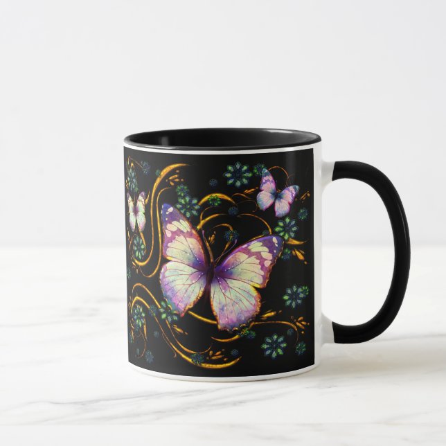 Butterfly Art 6B Mug (Right)