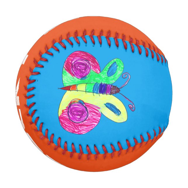 Butterfly Art by Kids Baseball (Front Left)