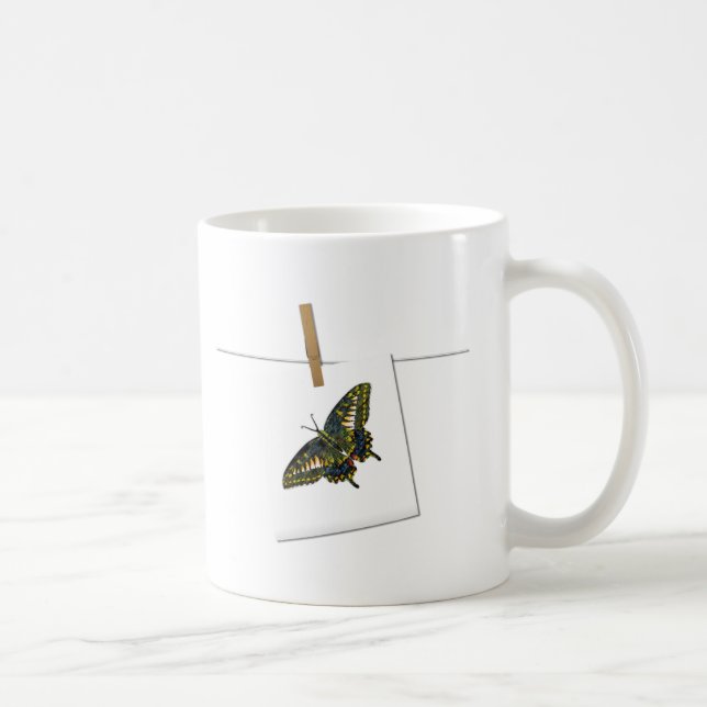 Butterfly Art Coffee Mug (Right)