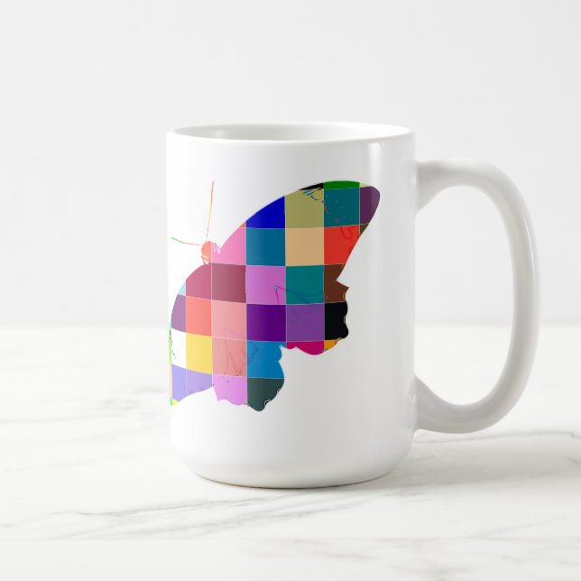 Butterfly Art Coffee Mug (Right)