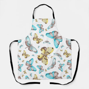 Butterfly Art Drawing Apron