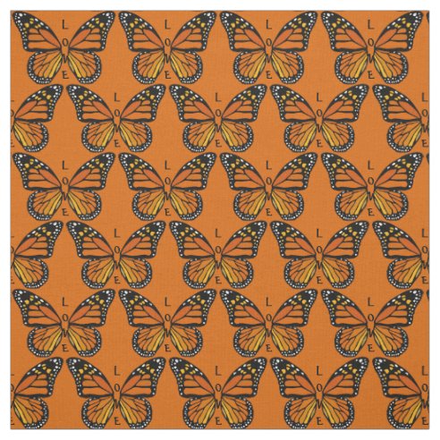 Butterfly Fabric | Zazzle.com.au
