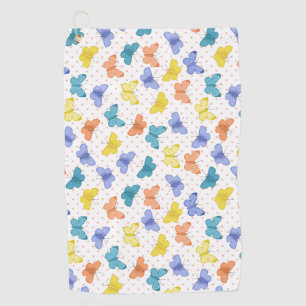 Butterfly Art Ideas Golf Towel