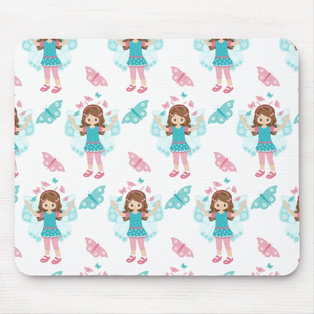 Butterfly Art Mouse Pad (Front)