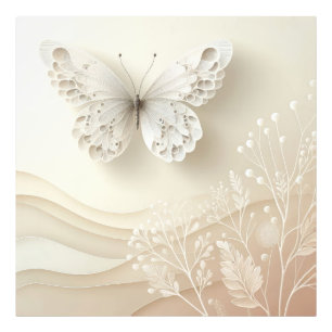 Butterfly Art Soft Palette Graphic Design Photo Print