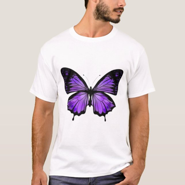 Butterfly Art T Shirt (Front)