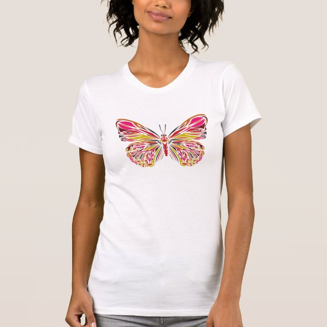 Butterfly Art T-Shirt (Front)