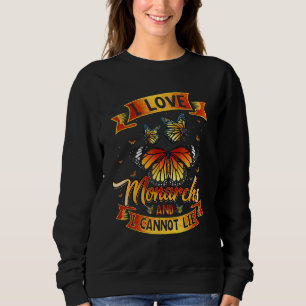 Butterfly Art Vintage Nature Monarch Butterflies F Sweatshirt