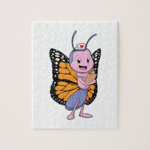Butterfly as Nurse Jigsaw Puzzle