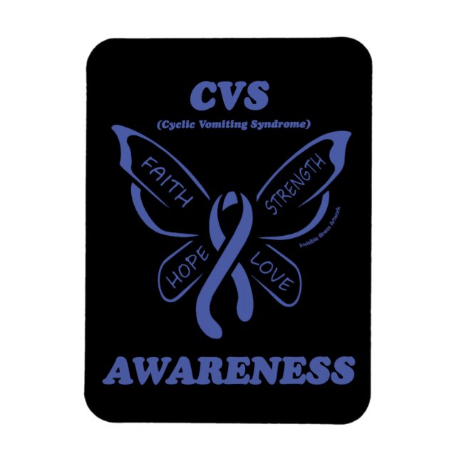 Butterfly/Awareness...CVS Magnet (Vertical)