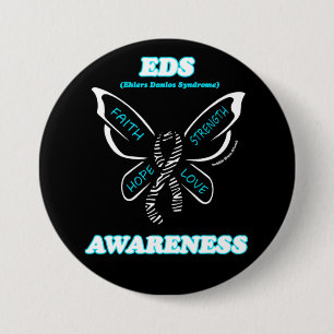 Butterfly/Awareness...EDS Button