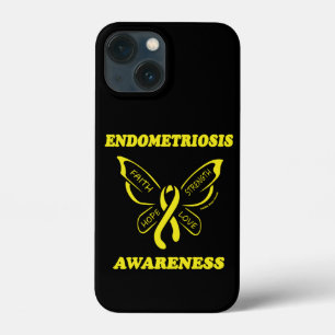Butterfly/Awareness...Endometriosis  iPhone 13 Mini Case