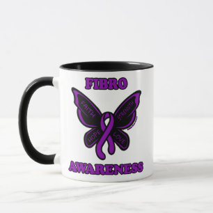Butterfly/Awareness...Fibro Mug