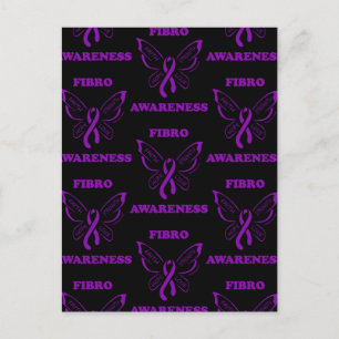 Butterfly/Awareness...Fibro Postcard