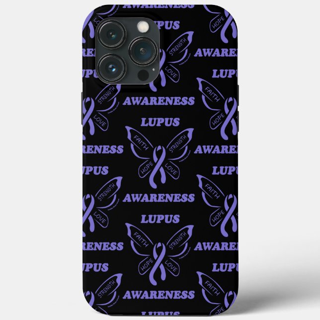 Butterfly/Awareness...Lupus Case-Mate iPhone Case (Back)