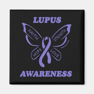 Butterfly/Awareness...Lupus Magnet