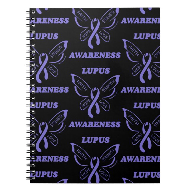 Butterfly/Awareness...Lupus Notebook (Front)