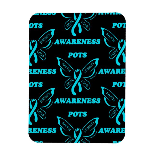 Butterfly/Awareness...POTS Magnet (Vertical)