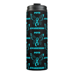 Butterfly/Awareness...POTS Thermal Tumbler