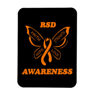 Butterfly/Awareness...RSD Magnet
