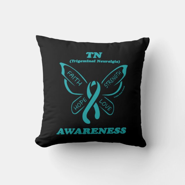 Butterfly/Awareness...TN Cushion (Front)