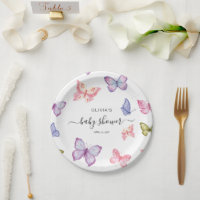 Butterfly Baby Shower Decor