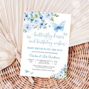 Butterfly Baby Shower Invitation