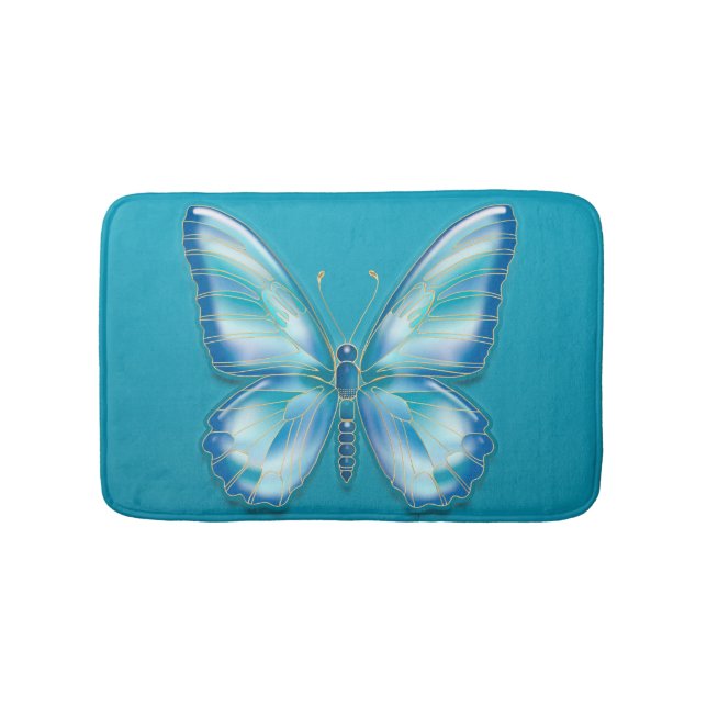 Butterfly Bath Mat (Front)