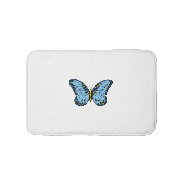 Butterfly Bath Mat (Front)