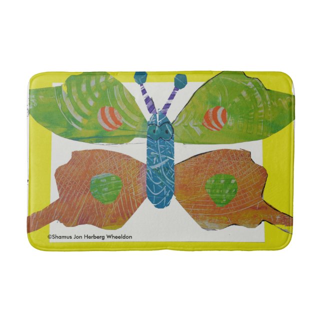 Butterfly Bathmat (Front)