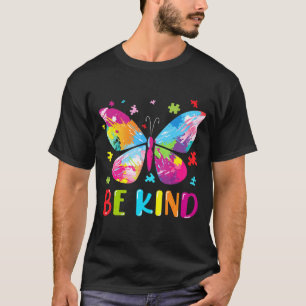 Butterfly Be Kind Autism Awareness T-Shirt