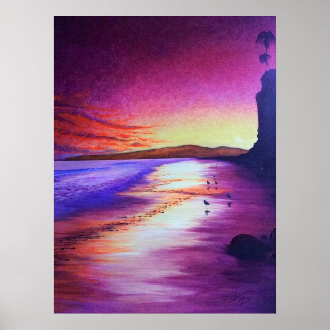 Butterfly Beach Poster (Front)