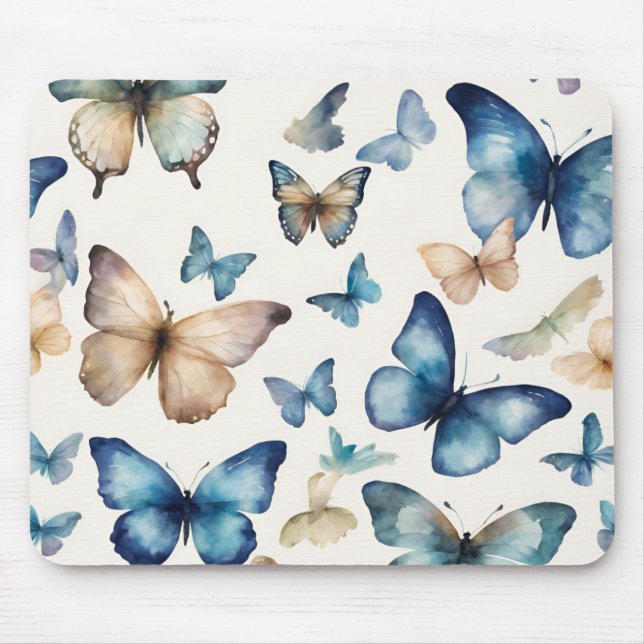 Butterfly Beauties Mouse Pad (Front)