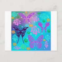 Butterfly Beautiful Aloha Hawaiian Blossom Wedding