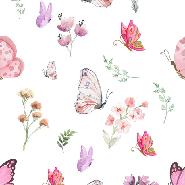 Butterfly Beautiful Classy Watercolor Wrapping Paper (Creator Uploaded)