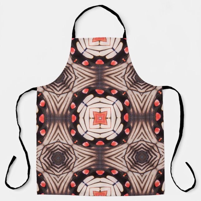 Butterfly, Beautiful seamless pattern made from bu Apron (Front)