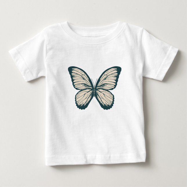 "Butterfly Beauty" Baby T-Shirt (Front)