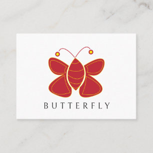Butterfly Beauty Salon Business Card