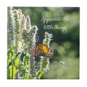 Butterfly & Bee Tile