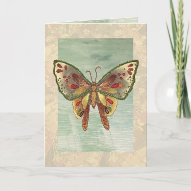 Butterfly Birthday Card (Front)