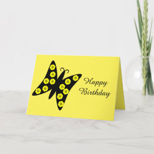 Butterfly Birthday Card