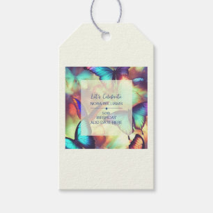 Butterfly Birthday Gift Tags