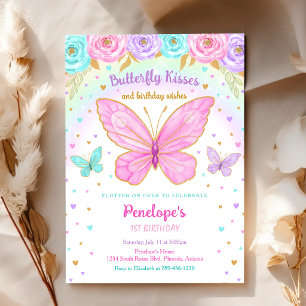Butterfly Birthday Invitation