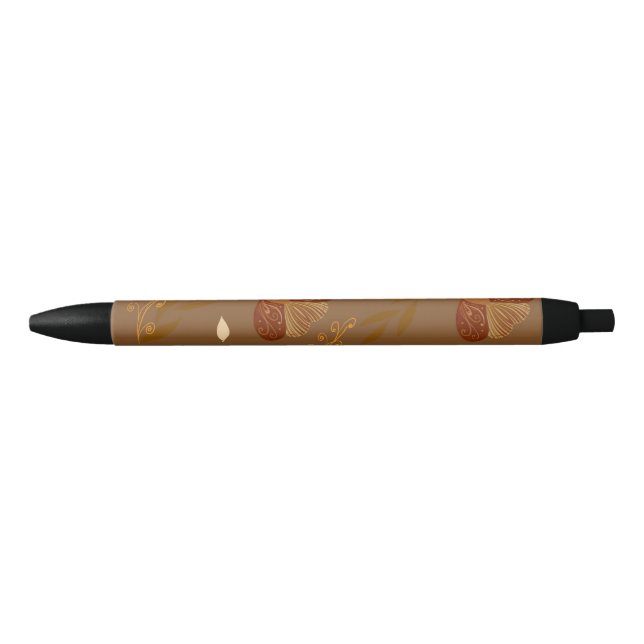 Butterfly Black Ink Pen (Front)