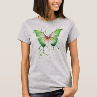 "Butterfly Bliss: Elevate Your Tee with Graceful