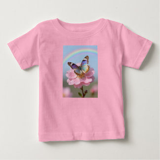 Butterfly Bliss Pink Shirt
