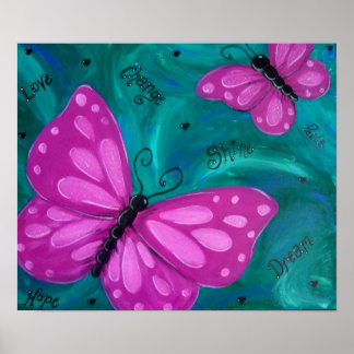 Butterfly Bliss Poster