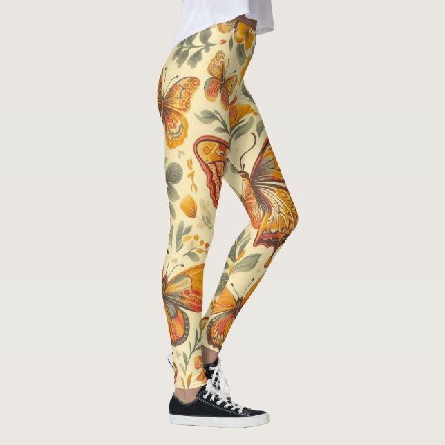 Butterfly Blossom  Leggings (Right)