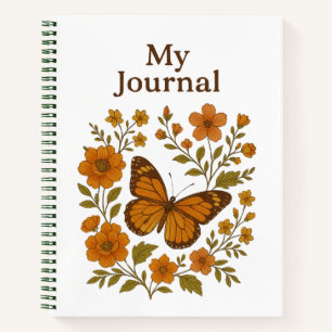 🦋 Butterfly Blossoms Planner 🌸 Notebook